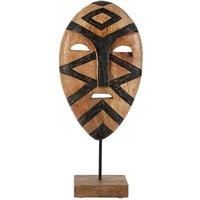 Interiors by PH Large Tribal Wooden Sculpture