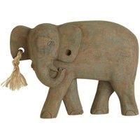 Interiors by PH Elephant Wood Sculpture