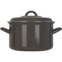 Premier Housewares 0104581 Porter Casserole Dish with Lid, Enamel, Medium, 3.7 liters