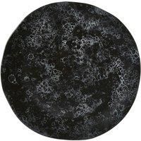 Hygge Pizza Plate  Black Faux Marble