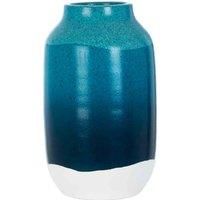 Interiors by PH Earthenware Vase - Blue