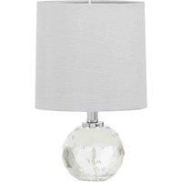 INTERIORS by Premier Helma Table Lamp - Silver
