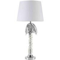 INTERIORS by Premier Halm Table Lamp - Silver