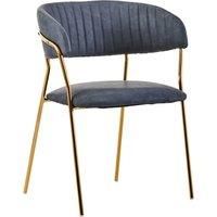 Velvet Dining Chair, Modern Dining Armchair, Gold Luxury Dining Chair for Home, Lounge