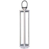 Interiors by PH Large Silver Finish Lantern