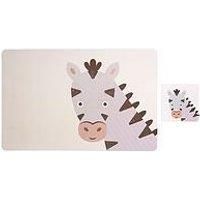 Zoo Animals Placemat & Coaster Set Non-Slip Drinks Coasters Dinner Table Mats