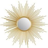 Orsina Cristal Wall Mirror in Gold