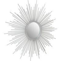 Orsina Cristal Wall Mirror in Silver