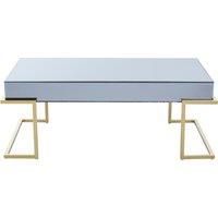 Orsina Luxurious Coffee Table, Elegant Metallic Finish Decorative Table, Modern Accent Table, Decent Patio Table in Gold