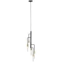 Lagona 5 Bulb Gold Black Indoor Home Office Living Room Ceiling Pendant Light