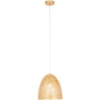 INTERIORS by Premier Small Lenno Pendant Ceiling Light - Gold