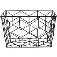Vertex Contour Storage Basket Black Storage Home Modern Mesh Wire Modern