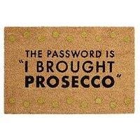 premier by prime furnishing Prosecco Password Doormat Made From Natural Shaded Coir