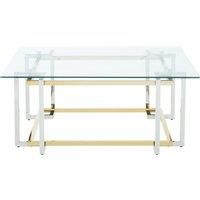 Coffee Table, Gold, 105cm