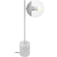 Interiors by PH Revive Chrome Finish Table Lamp, Silver