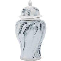 Interiors by PH Marble Effect Small Ceramic Jar