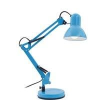 Interiors By Ph Blue Metal Desk Lamp