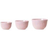 Interiors By Ph Set Of 3 Melamine Mixing Bowls Pink