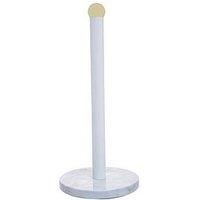 Premier Houseware Gold Kitchen Roll Holder/ Kitchen Roll Holder Marble Roll Holders/ Kitchen Roll Stand/ Free Standing Kitchen Roll Holders W15 x D15 x H34cm.