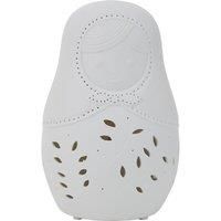 Interiors by PH Kids Russian Doll Night Light White Ceramic