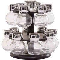 Premier Housewares Homeitem, Clear,Silver,Black, One Size