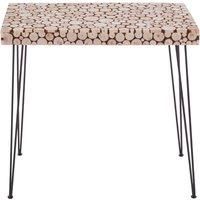 Interiors By Ph Wood Disc Console Table