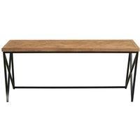 Interiors by PH Coffee Table With Black Iron Frame