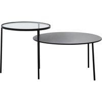 Premier Housewares Monochrome Coffee Table, black
