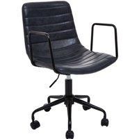 Orsina Comfortable Grey Home Office Chair, Ergonomic Work From Office Chair, Movable Ergonomic Chair For Bedroom