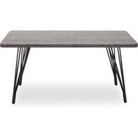 Orsina Contemporary Design Dining Table, Minimalist Dining Table For Dining Room, Durable Dining Table For Dinner in Grey