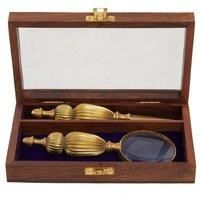 Interiors By Ph Magnifier Letter Opener, black