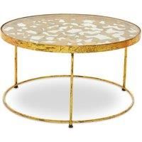 Butterfly Coffee Table, Gold, 81cm