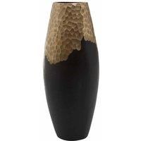 Interiors By Ph Small Aluminium Vase Black/Gold