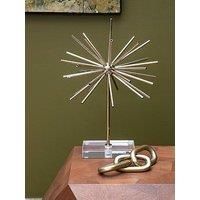 Interiors By Ph Small Chain Sculpture Gold Aluminium