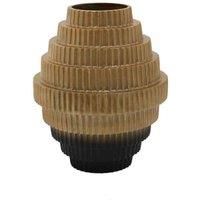 Interiors by PH Large Ombre Gold And Black Vase