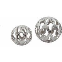 Interiors By Ph Set Of 2 Deco Balls Aluminium