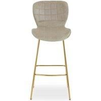 Interiors by PH Mink Velvet Bar Chair