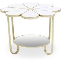 Interiors by PH White Top Petal Shape Table