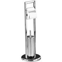 Premier Housewares Toilet Roll Holders Free Standing Toilet Brushes And Holders Sets Brush Holder Toilet Roll Storage Free Standing 75.5 X 22 X 22 Cm