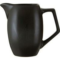 Premier Housewares 0721684 Black Ceramic Text Jug