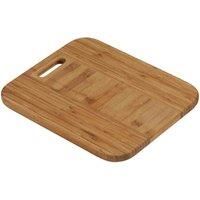 Premier Housewares 1103931 Bamboo Chopping Board with Handle, 34 x 29 cm Natural