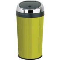 Premier Housewares 30L Touch Bin - Lime Green