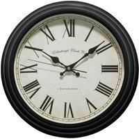 Premier Housewares Wall Clocks Clocks For Kitchen Living Room Office Clock Wall Clock Kitchen Wall Clock Living Room 33.5 Cm X 33.5 Cm X 8 Cm