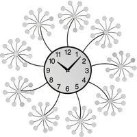 Interiors by Premier Mirrored Floret Wall Clock