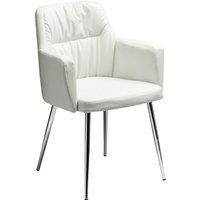 Premier Housewares Feature Chair - White