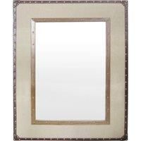 Premier Housewares Natural Linen Wall Mirror