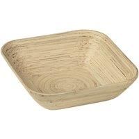 Premier Housewares Kyoto Spun Bamboo Salad Bowl - 7 x 25 x 25 cm, Natural