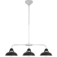 Premier Housewares Ceiling Light Glow Bulb Ceiling Light Shade Pendant Lighting Ceiling Light Shades Ceiling hallway Hall ceiling light Black 90 cm x 73.5 cm x 20