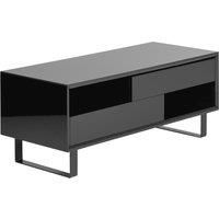 Orsina Gloss Finish Black High Gloss Coffee Table, Contemporary Table For Livingroom, Functional Decorative Table