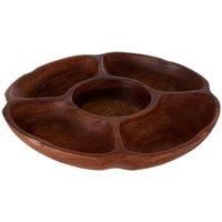 Premier Housewares Serving Dish, Acacia Wood, Natural, 26 x 26 x 4 cm